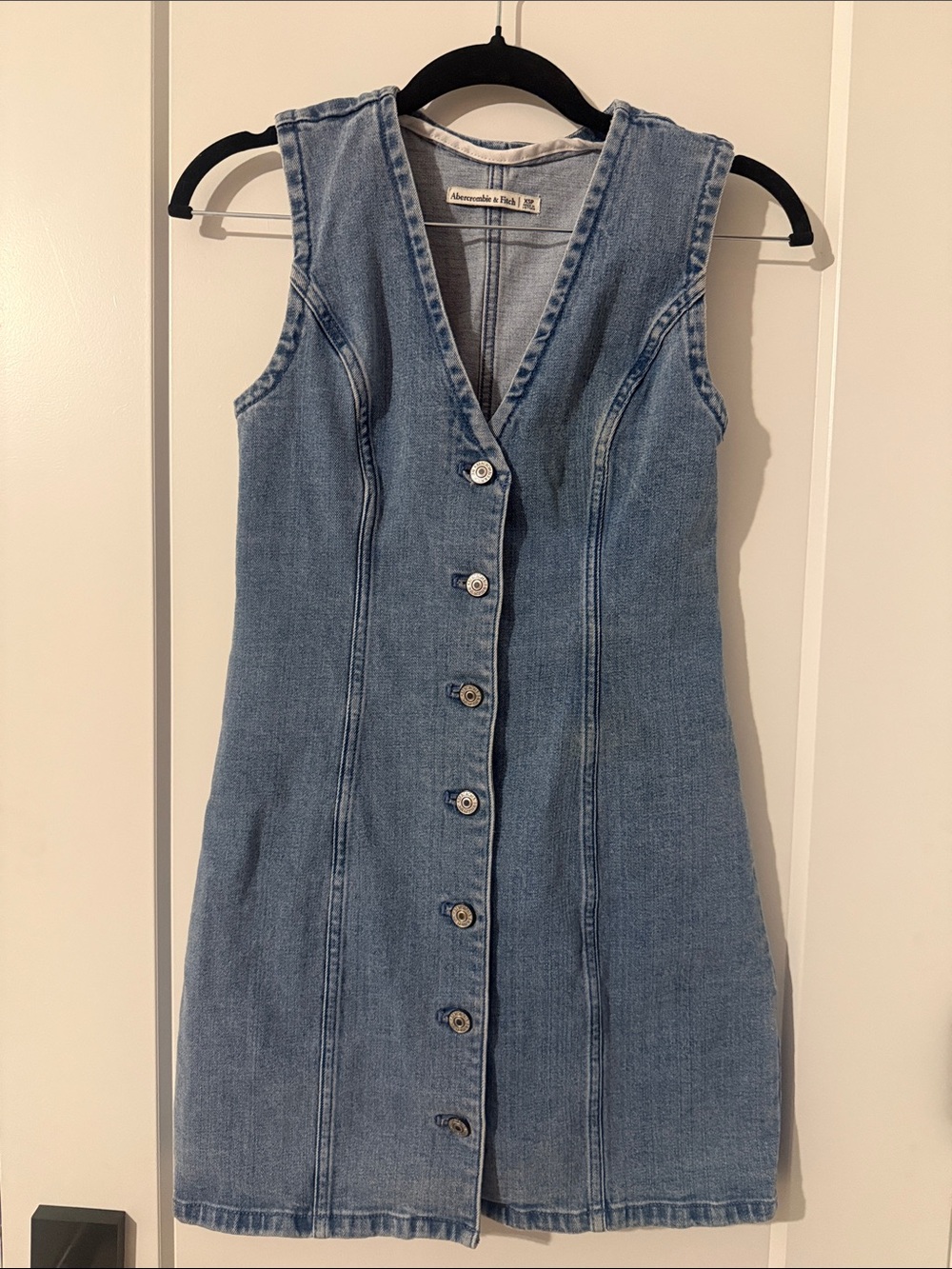 Abercrombie & Fitch Denim Button Down Dress